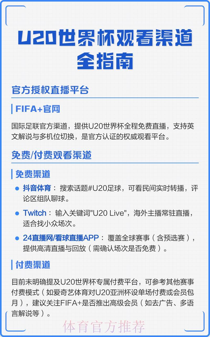 世界杯赛事直播观看渠道及入口获取指南 世界杯赛事直播观看渠道及入口获取指南